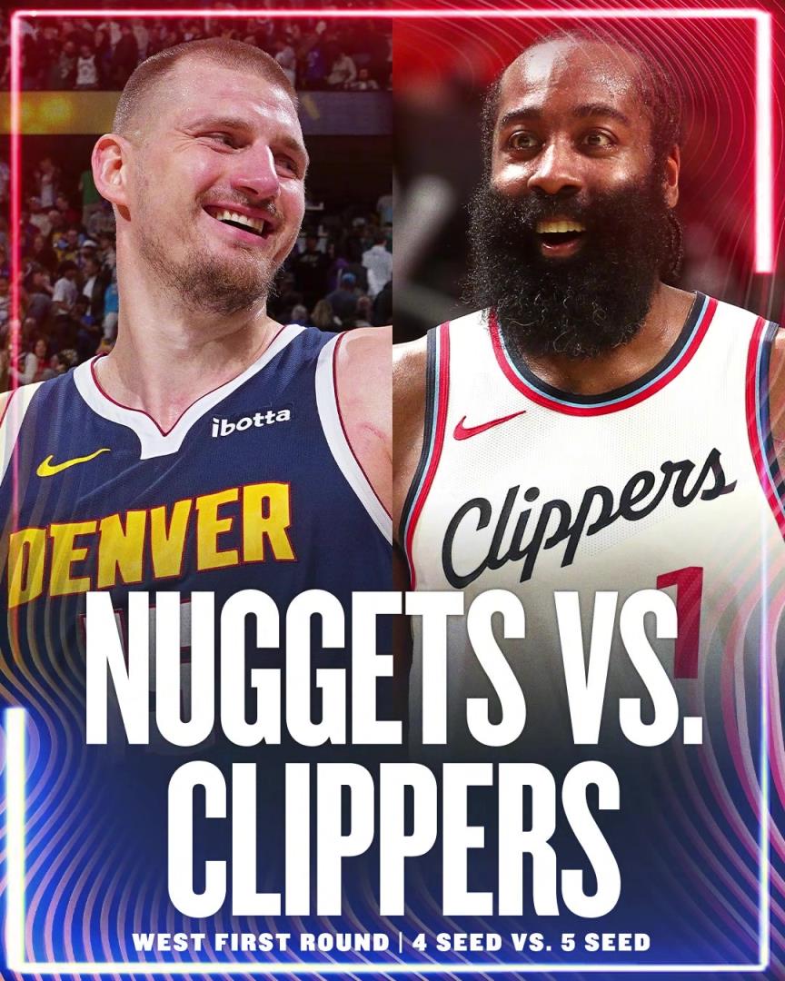 帶隊的神！哈登率快船鎖定西部第5，生涯從未缺席過季后賽！