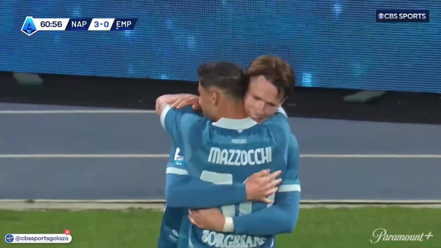 無敵雙響炮！麥克托米奈甩頭破門梅開二度！盧卡庫傳中送助攻！