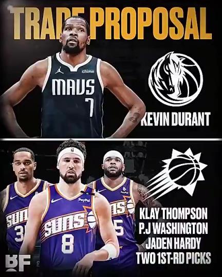 和歐文濃眉組三巨？美媒：獨(dú)行俠可用克萊+PJ+哈迪+倆首輪換KD-