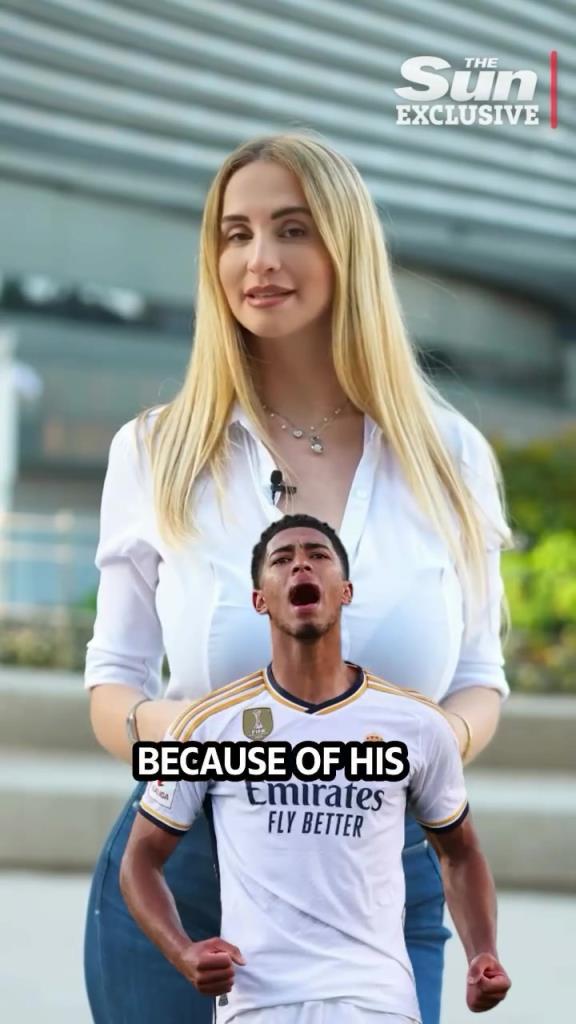 WTF！根本聽不清這皇馬女主持講啥，這身材真的很吸引眼球